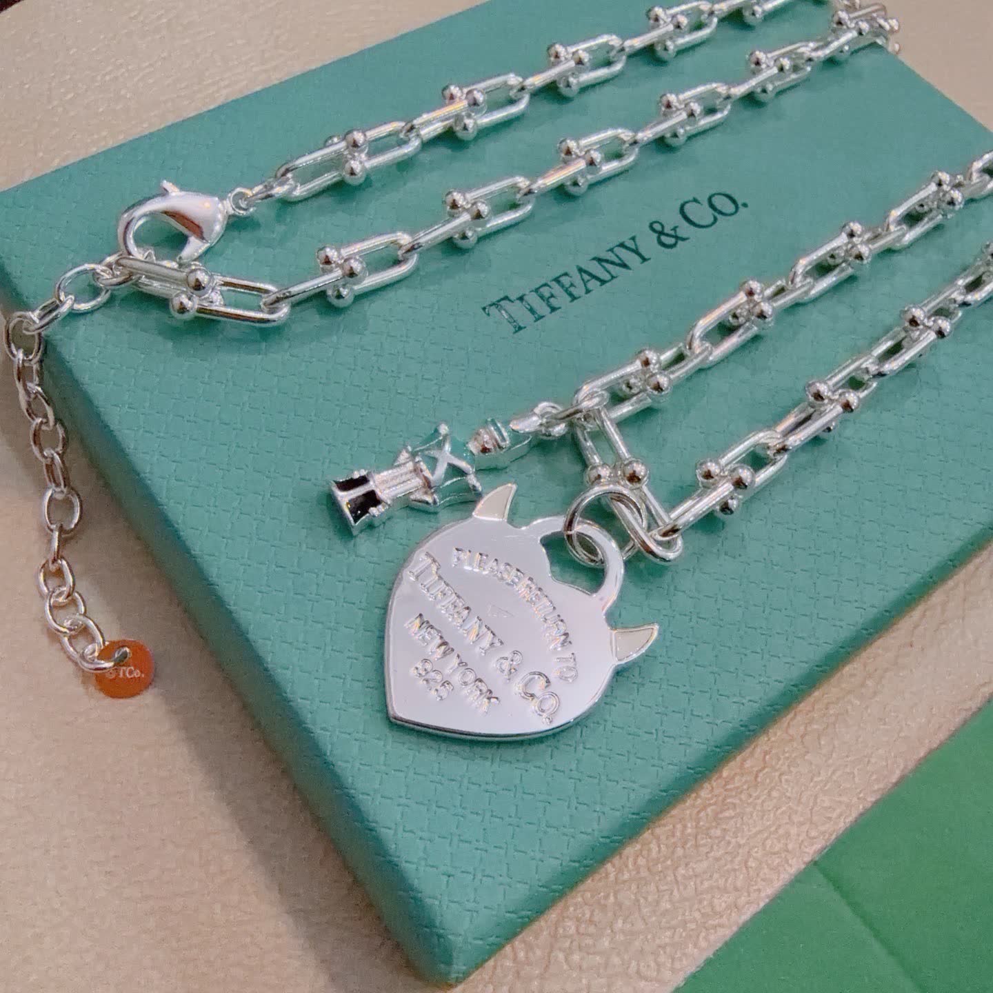 Tiffany & Co. Heart Tag Necklace